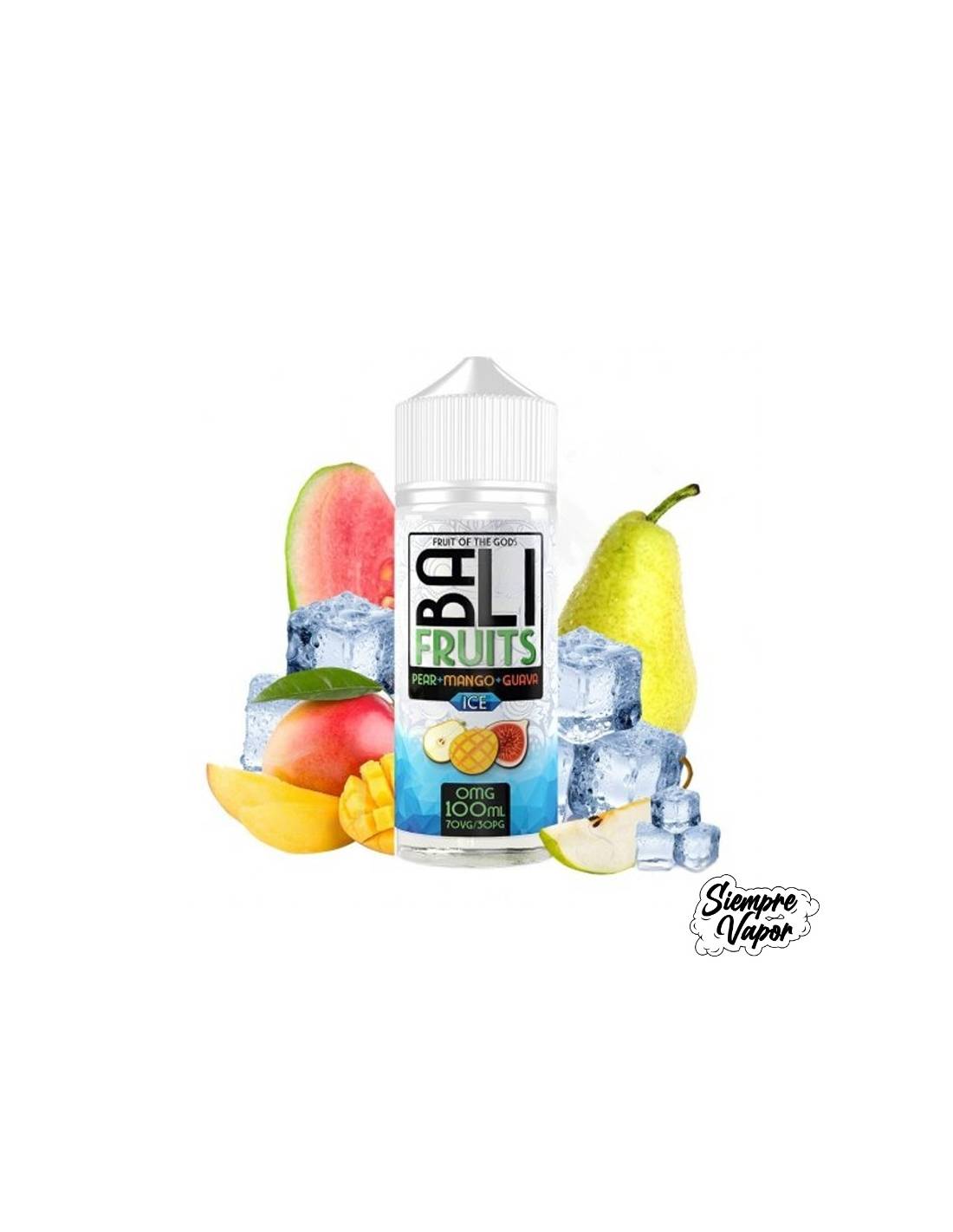 Pear Mango Guava Ice 100ml De Puro Sabor Frutal Siempre Vapor