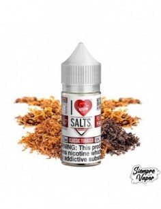 I Love Salts by Mad Hatter Classic Tobacco