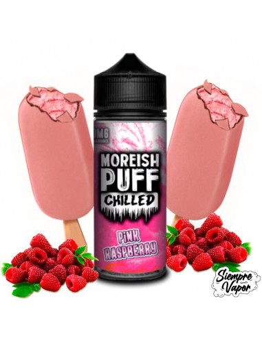 Moreish Puff - Pink Raspberry 100ML Chilled
