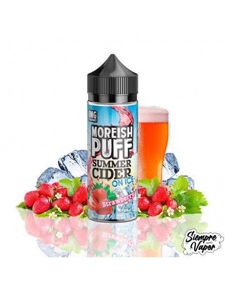 Moreish Puff - Strawberry 100ML Summer Cider On Ice
