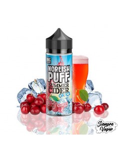 Moreish Puff - Cherry 100ML Summer Cider On Ice