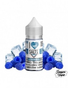 I Love Salts by Mad Hatter Blue Rasperry Ice