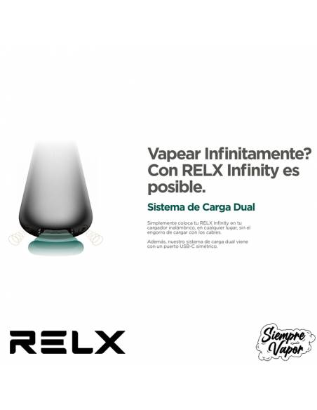 Cargador inalámbrico Infitity 1500 mAh - Relx 4