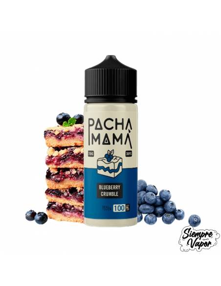 Blueberry Crumble 100ml, Crumble con arándanos maduros| Siempre Vapor