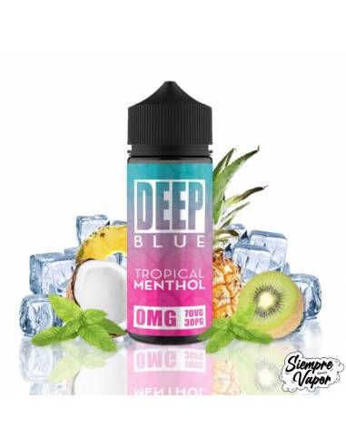 Deep Blue Tropical Menthol 100ml