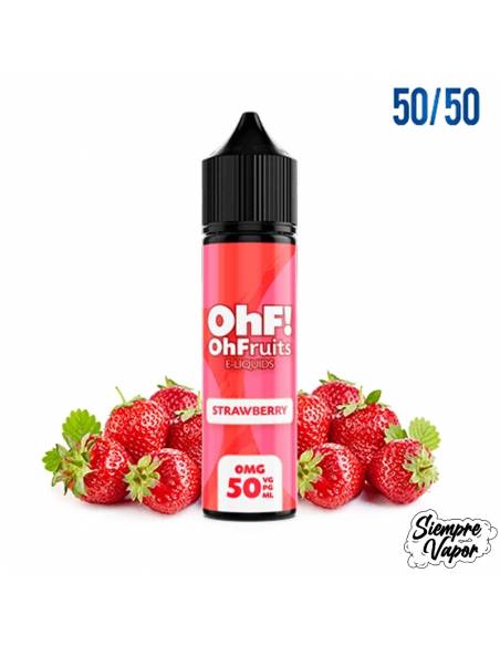 OhFruits 50/50 Strawberry 50ml