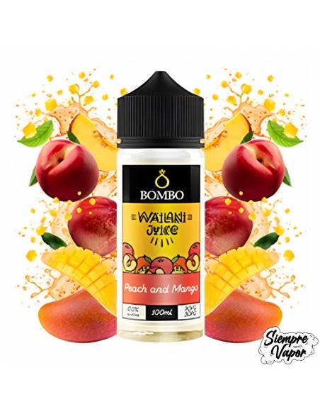 Bombo Peach and Mango Wailani 100ml