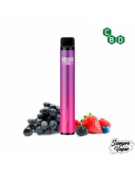 Orange County Grape Burst Disposable CBD/CBG