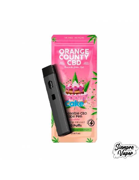 Orange County Wedding Cake CBD Pod Desechable