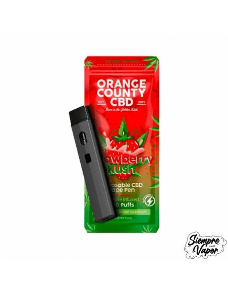 Orange County Strawberry Kush CBD Pod Desechable