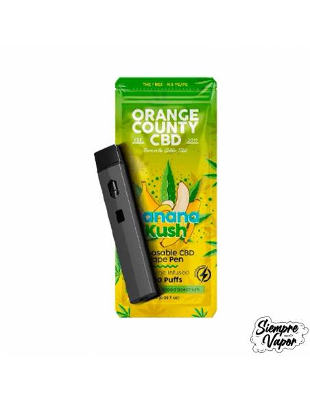 Orange County Banana Kush CBD Pod Desechable
