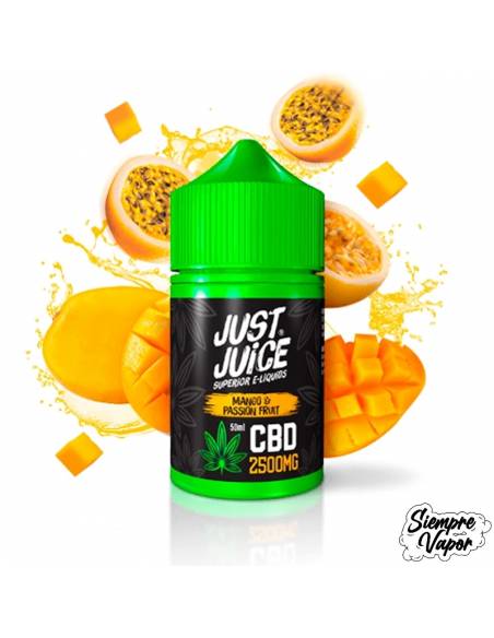 Just Juice Mango CBD 50ml 2500mg