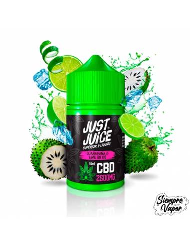 Just Juice Guanabana Lime On Ice CBD 50ml 2500mg