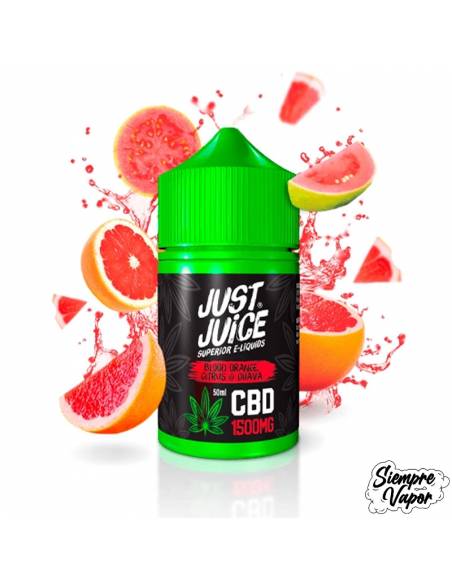 Just Juice Blood Orange Citrus Guava CBD 50ml 1500mg