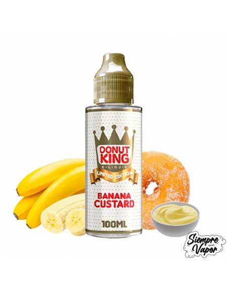 Donut King Banana Custard Limited Edition 100ml