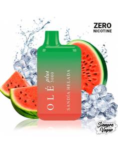 Bud Vape Sandía Helada Olé Plus Cero Nicotina 5000