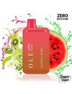 Bud Vape Sandía Kiwi Olé Plus Cero Nicotina 5000