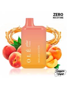 Bud Vape Melocotón Olé Plus Cero Nicotina 5000