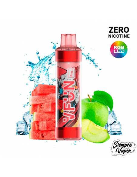 Quawins Watermelon Apple Ice Vfun Pro Cero Nicotina 3000
