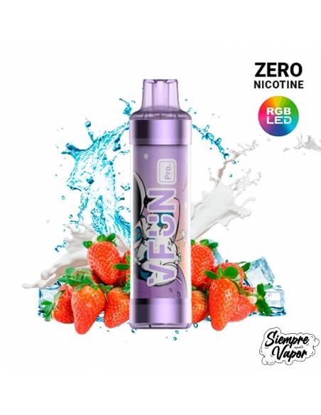 Quawins Strawberry Yogurt Vfun Pro Cero Nicotina 3000
