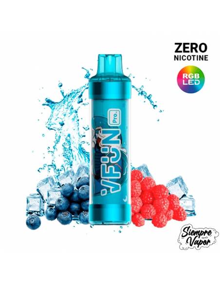 Quawins Blue Razz Ice Vfun Pro Cero Nicotina 3000