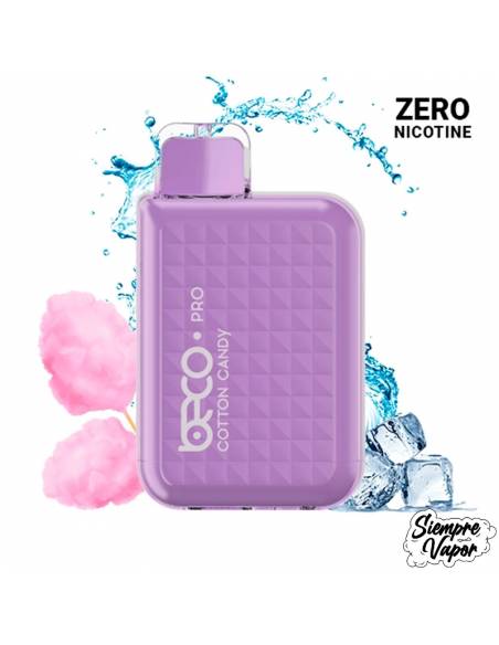 Vaptio Cotton Candy Beco Pro Cero Nicotina 6000