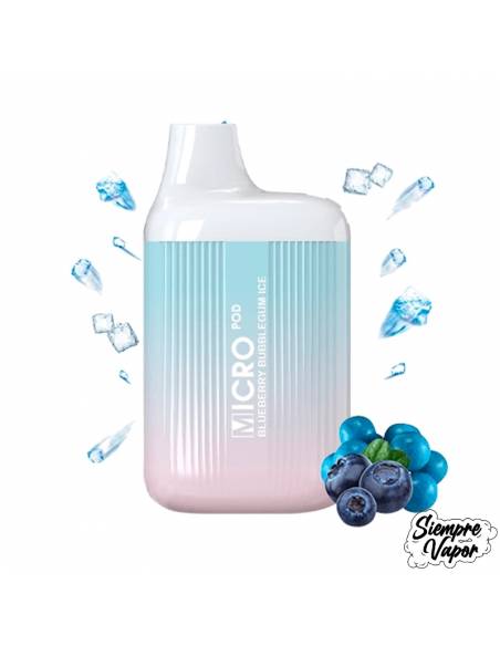 Micro Pod Blueberry Bubblegum Ice 20mg 600