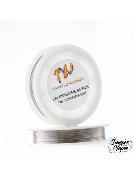 Alambre de Resistencia Twisted Messes Wire Nichrome 80 | Siempre Vapor