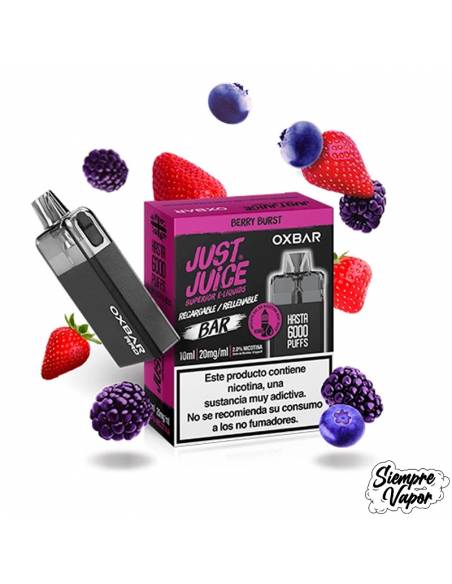 Just Juice Berry Burst Oxbar 5000