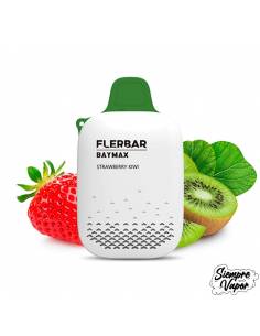 Flerbar Strawberry Kiwi Baymax Cero Nicotina 3500