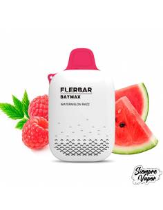 Flerbar Watermelon Razz Baymax Cero Nicotina 3500