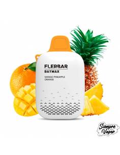 Flerbar Mango Pineapple Orange Baymax Cero Nicotina 3500