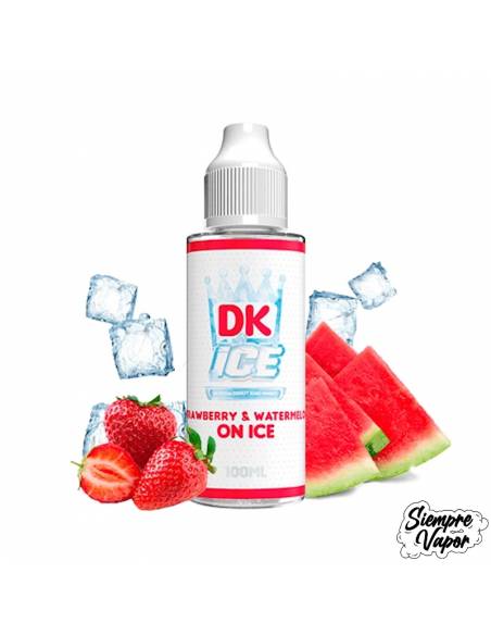 Ice Strawberry & Watermelon On Ice 100ml - Donut King