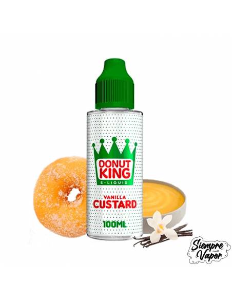 Vanilla Custard 100ml - Donut King