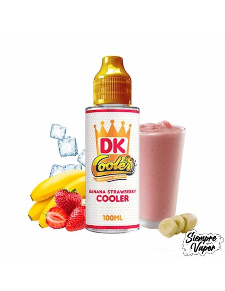 Cooler Banana Strawberry 100ml - Donut King