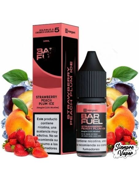 Strawberry Peach Plum Ice Sales 10ml - Bar Fuel by Hangsen