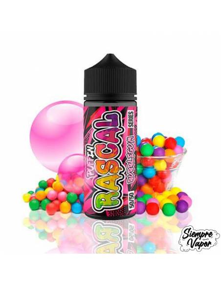 50/50 Series Bubblegum 100ml - Puffin Rascal