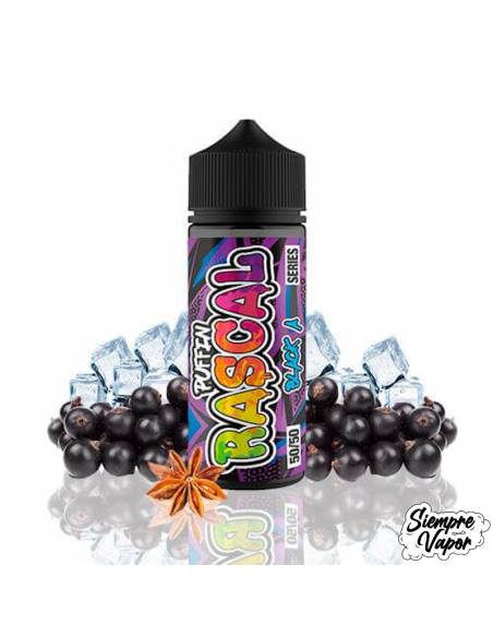 50/50 Series Black A 100ml - Puffin Rascal