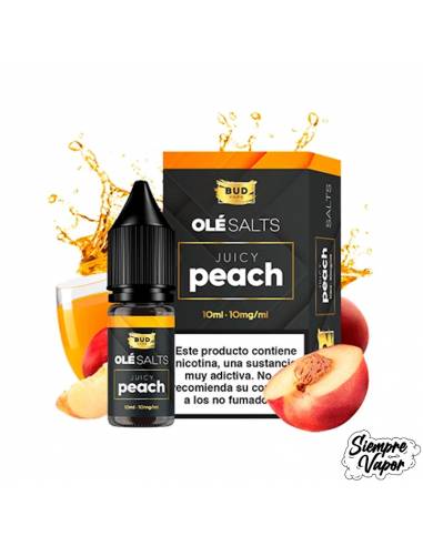 Peach Sales 10ML - Bud Vape Olé Salts Juicy