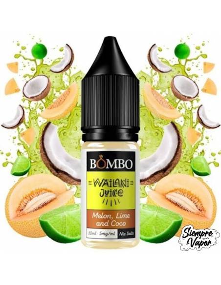 Melon Lime & Coco 10ml - Wailani Juice Nic Salts by Bombo