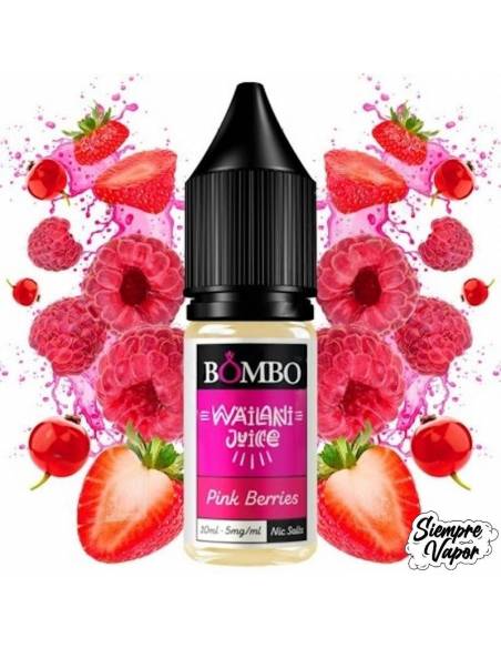 Pink Berries 10ml - Wailani Juice Nic Salts by Bombo
