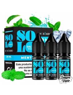 Menthol Ice 3x10ml - Solo Salts by Bombo
