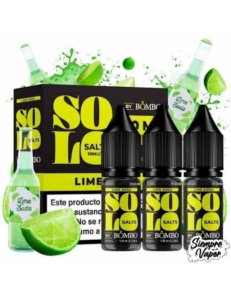 Lime Soda 3x10ml Sales - Solo Salts by Bombo