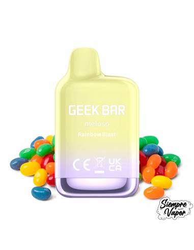 Pod desechable Rainbow Blast 20mg - Geek Bar Disposable Meloso