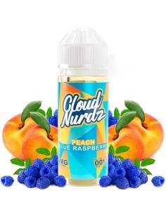 Peach Blue Raspberry 100ml - Cloud Nurdz