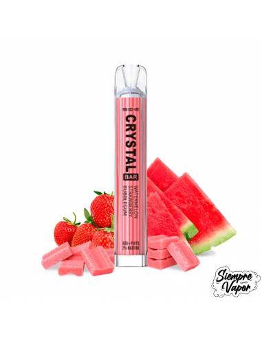 Pod desechable Watermelon Strawberry Bubblegum 20mg - Ske Disposable Crystal Bar