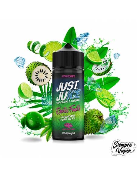 Exotic Fruits Guanabana Lime Ice 100ml - Just Juice