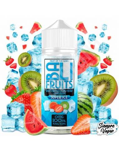 Watermelon + Kiwi + Strawberry Super Ice 100ml - Bali Fruits by Kings Crest