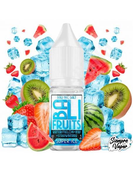 Watermelon + Kiwi + Strawberry Super Ice 100ml - Bali Fruits by Kings Crest
