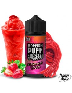 Moreish Puff - Strawberry Laces 100ML Sherbet